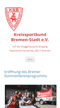 Mobile Screenshot of ksb-bremen-stadt.de